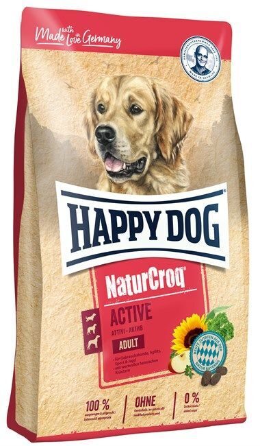 Happy Dog Naturcroq Active для спортивных собак 15 кг