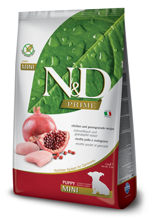 N&D Grain Free Chicken & Pomegranate Puppy Mini курица гранат