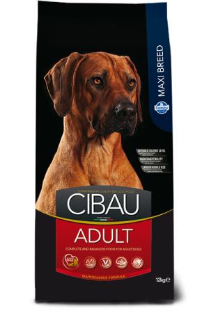 Farmina Cibau Adult Maxi - полнорационный и сбалансированный корм для взрослых собак крупных пород
